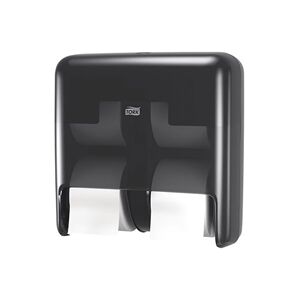 Tork OptiServe Coreless 4-Roll Toilet Roll Dispenser Black 558052 Tork OptiServe Coreless 4-Roll Toilet Roll Dispenser Black 558052