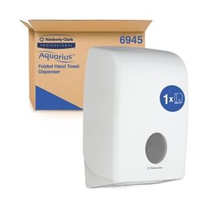 Aquarius Folded Hand Towel Dispenser White 6945 Aquarius Folded Hand Towel Dispenser White 6945