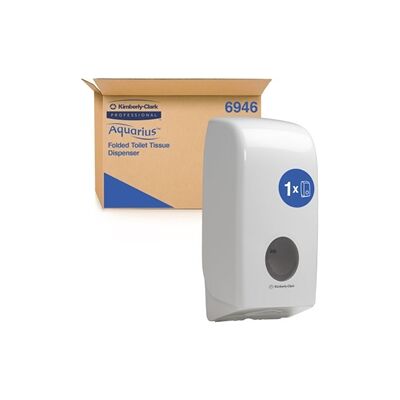 Aquarius 6946 - White - Toilet Tissue Dispenser Aquarius 6946 - White - Toilet Tissue Dispenser