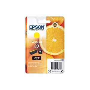Epson 33 Ink Cartridge Claria Premium Oranges Yellow C13T33444012 Epson 33 Ink Cartridge Claria Premium Oranges Yellow C13T33444012