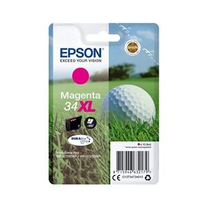 Epson 34XL Ink Cartridge DURABrite Ultra High Yield Golf Ball Magenta Epson 34XL Ink Cartridge DURABrite Ultra High Yield Golf Ball Magenta