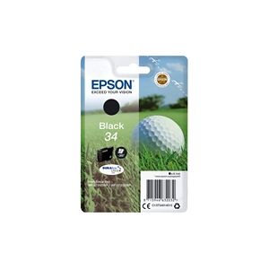 Epson 34 Ink Cartridge DURABrite Ultra Golf Ball Black C13T34614010 Epson 34 Ink Cartridge DURABrite Ultra Golf Ball Black C13T34614010