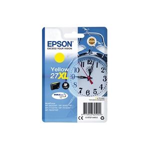 Epson 27XL Ink Cartridge DURABrite Ultra High Yield Alarm Clock Yellow Epson 27XL Ink Cartridge DURABrite Ultra High Yield Alarm Clock Yellow