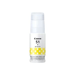 Canon GI-51Y Ink Bottle Yellow 4548C001 Canon GI-51Y Ink Bottle Yellow 4548C001