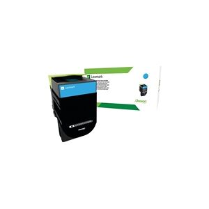Lexmark Cyan Return Programme 1K Toner Cartridge Standard yield Lexmark Cyan Return Programme 1K Toner Cartridge Standard yield