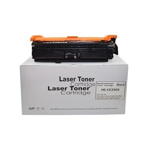 HP CE250X 504X Black Toner - Toner Cartridge for HP Laserjet CP3525 HP CE250X 504X Black Toner - Toner Cartridge for HP Laserjet CP3525