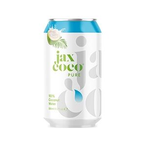 Jax Coco Coconut Water Can 330ml - Coconut Water Jax Coco Coconut Water Can 330ml - Coconut Water