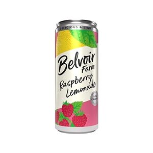 Belvoir Farm Belvoir Fruit Farm Delicious and Light Raspberry Lemonade 330ml Pk 12 Belvoir Farm Belvoir Fruit Farm Delicious and Light Raspberry Lemonade 330ml Pk 12