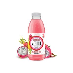 Vit Hit Immunitea Dragonfruit + Yuzu 500ml (Pack of 12) VIT5D Vit Hit Immunitea Dragonfruit + Yuzu 500ml (Pack of 12) VIT5D