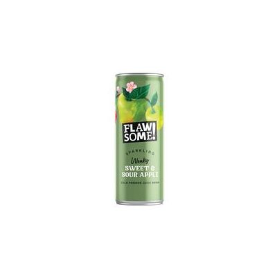 Flawsome Sweet + Sour AppleCan 250ml (Pack of 24) 187320 Flawsome Sweet + Sour AppleCan 250ml (Pack of 24) 187320