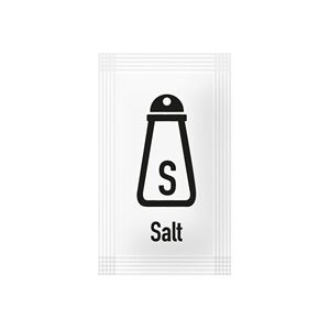 Unbranded SS Salt Sachets (2000 Pack) 60111314 Unbranded SS Salt Sachets (2000 Pack) 60111314
