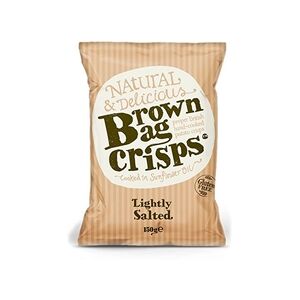 10 Pack Brown Bag Crisps Lightly Salted 150g 10 Pack Brown Bag Crisps Lightly Salted 150g