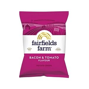 10 Pack Fairfields Farm Crisps Bacon & Tomato Crisps 150g 10 Pack Fairfields Farm Crisps Bacon & Tomato Crisps 150g