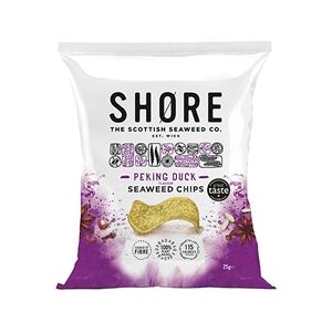 24 Pack Shore Seaweed Chips - Asian Peking 25g 24 Pack Shore Seaweed Chips - Asian Peking 25g