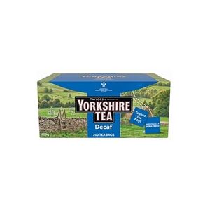Yorkshire Tea Decaffeinated Tagged And Enveloped Bags (Pack of 200) Yorkshire Tea Decaffeinated Tagged And Enveloped Bags (Pack of 200)