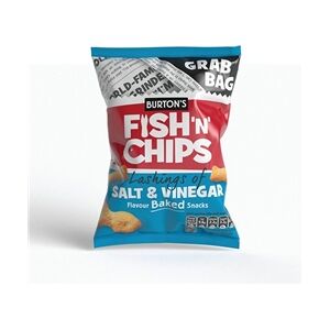 Fish N Chips Salt Vinegar Grab Bag 40g (Pack of 30) 17368 Fish N Chips Salt Vinegar Grab Bag 40g (Pack of 30) 17368