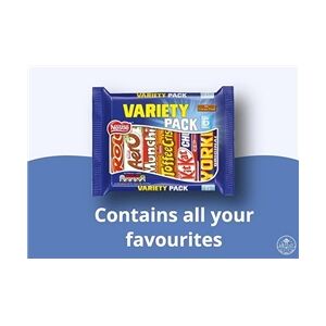 Nestle Variety Chocolate Bar Pack 6's - PACK (12) Nestle Variety Chocolate Bar Pack 6's - PACK (12)
