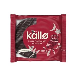 Kallo Dark Chocolate Rice Cakes - Pack of 30 Kallo Dark Chocolate Rice Cakes - Pack of 30