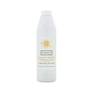 Simply Luxury White Chocolate Topping Sauce 1kg Simply Luxury White Chocolate Topping Sauce 1kg