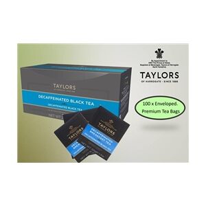 Taylor's Taylors Decaf Breakfast Tea Envelopes (Pack 100) - 2654RW Taylor's Taylors Decaf Breakfast Tea Envelopes (Pack 100) - 2654RW