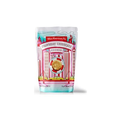 Artisan Biscuits Millers Miss American Pie Strawberry Cheesecake Pk 20 Artisan Biscuits Millers Miss American Pie Strawberry Cheesecake Pk 20