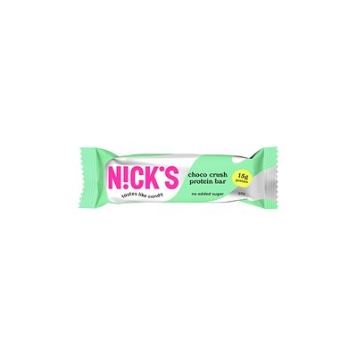 Nicks N!Cks Protein Bar Choco Crush 50G 12 Nicks N!Cks Protein Bar Choco Crush 50G 12