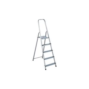 Unbranded Aluminium 5 Step Ladder 405007 Unbranded Aluminium 5 Step Ladder 405007