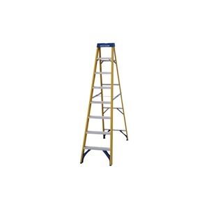 Abru - Fibreglass Swingback 8-Tread - Yellow - Ladder Abru - Fibreglass Swingback 8-Tread - Yellow - Ladder