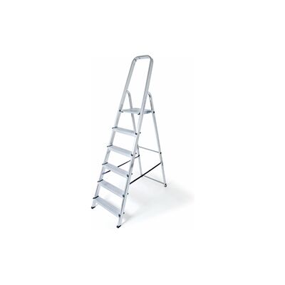 GPC Folding Step; 6 Tread; 150kg; Aluminium; Silver GPC Folding Step; 6 Tread; 150kg; Aluminium; Silver