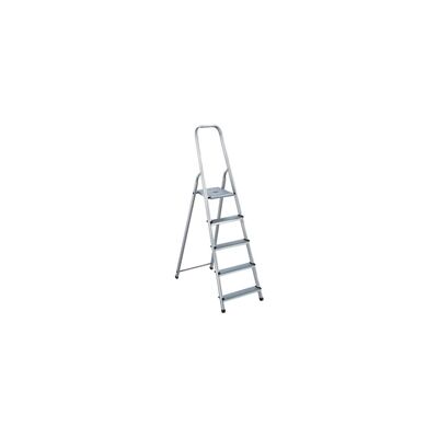 Unbranded Aluminium 5 Step Ladder 405007 Unbranded Aluminium 5 Step Ladder 405007