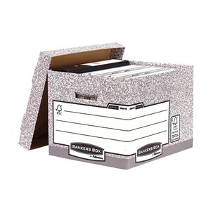 Bankers Box by Fellowes System Standard Storage Box - 00810-FF Bankers Box by Fellowes System Standard Storage Box - 00810-FF