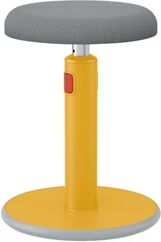 Leitz Ergo Cosy Active Sit/Stand Stool 370x370x690mm Warm Yellow