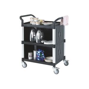 Unbranded Service Trolley Cart 3 Sides 309622 Unbranded Service Trolley Cart 3 Sides 309622