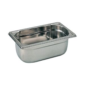 Matfer Bourgeat Stainless Steel 1/4 Gastronorm Tray 150mm Matfer Bourgeat Stainless Steel 1/4 Gastronorm Tray 150mm