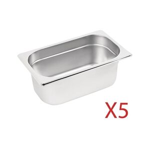 Vogue GN 1/4 100mm Set - Food Storage Containers Vogue GN 1/4 100mm Set - Food Storage Containers