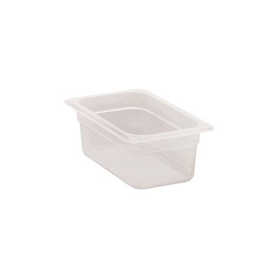 Cambro GN 1/4 100mm Polypropylene Food Storage Container - Stackable, Durable Cambro GN 1/4 100mm Polypropylene Food Storage Container - Stackable, Durable