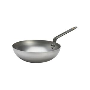 De Buyer Mineral B Rounded Wok 28cm De Buyer Mineral B Rounded Wok 28cm