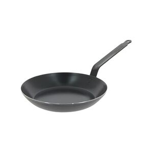 De Buyer Outdoor Blue Steel Round Pan 28cm De Buyer Outdoor Blue Steel Round Pan 28cm