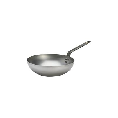 De Buyer Mineral B Rounded Wok 28cm De Buyer Mineral B Rounded Wok 28cm