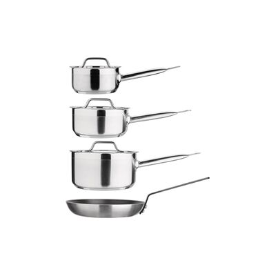 CaterBase Cook Like A Pro 4-Piece Saucepan & Frying Pan Set CaterBase Cook Like A Pro 4-Piece Saucepan & Frying Pan Set