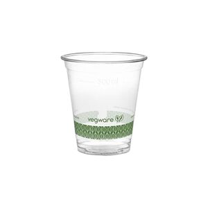 Vegware Cold Cup 12oz CE PLA 96 Series Clear (Pack of 1000) R360CE-VW Vegware Cold Cup 12oz CE PLA 96 Series Clear (Pack of 1000) R360CE-VW