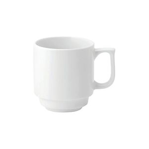 Pure White Stacking Mug 10oz (Pack of 6) E90028-B06036 Pure White Stacking Mug 10oz (Pack of 6) E90028-B06036