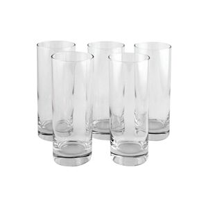 Unbranded Clear Tall Tumbler Drinking Glass 36.5cl (6 Pack) 0 Unbranded Clear Tall Tumbler Drinking Glass 36.5cl (6 Pack) 0