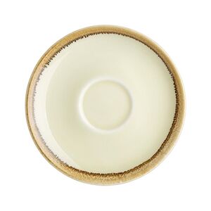 Olympia Kiln Cappuccino Saucer Sandstone 160mm (6 Pack) Olympia Kiln Cappuccino Saucer Sandstone 160mm (6 Pack)