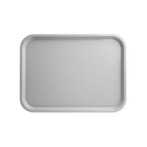 Olympia Kristallon Polypropylene Fast Food Tray Grey Large 450mm Olympia Kristallon Polypropylene Fast Food Tray Grey Large 450mm