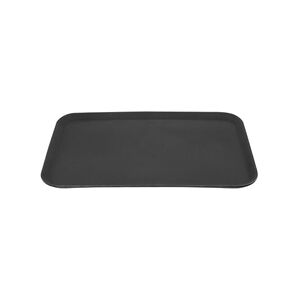 Olympia Kristallon Rectangular Tray Black Fibreglass 455x655mm Olympia Kristallon Rectangular Tray Black Fibreglass 455x655mm