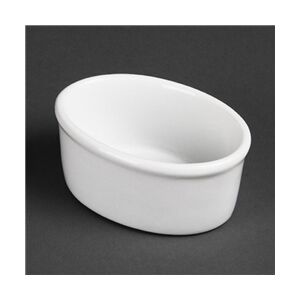Olympia Whiteware Oval Ramekins 105mm (12 pack) Olympia Whiteware Oval Ramekins 105mm (12 pack)