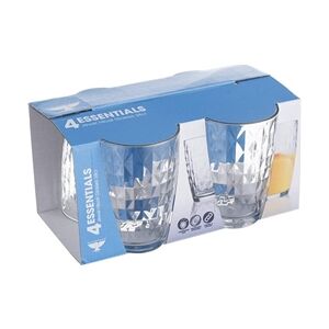 Ravenhead Essentials Jewel Hiball Glass 38cl Pack 4's Ravenhead Essentials Jewel Hiball Glass 38cl Pack 4's