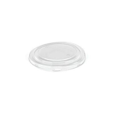 Unbranded Round Lid PET 1300ml Clear (Pack of 300) A48002 Unbranded Round Lid PET 1300ml Clear (Pack of 300) A48002