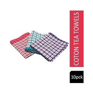 Janit-X Check Design Tea Towels - 430x680mm - Kitchen Essentials Janit-X Check Design Tea Towels - 430x680mm - Kitchen Essentials